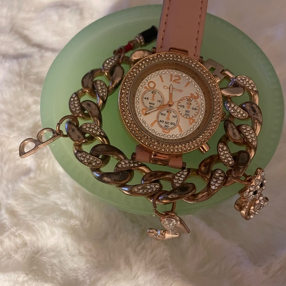 Bebe rose gold bracelet-watch set - Picture 8 of 8